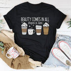 Beauty Comes In All Shapes & Sizes Tee Peachy Sunday
