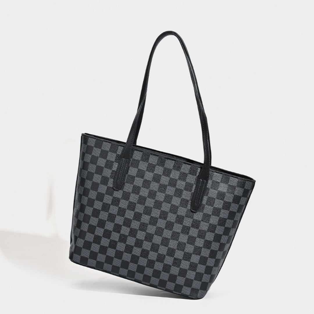 Light luxury oversized shopping bag, women's versatile portable tote bag, shoulder bag - SJB-DIAMOND ELITES