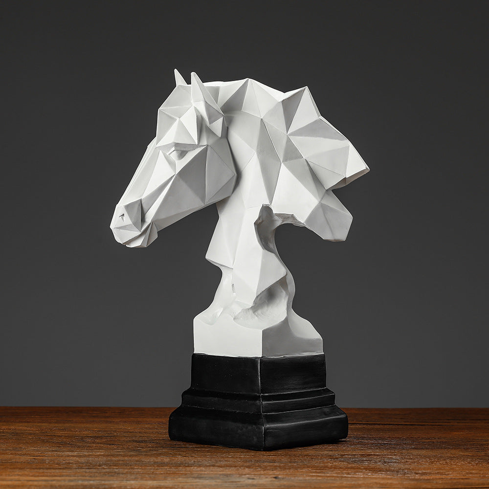 Artistic Geometric Horse Ornaments Creative Home Lootquake LLC
