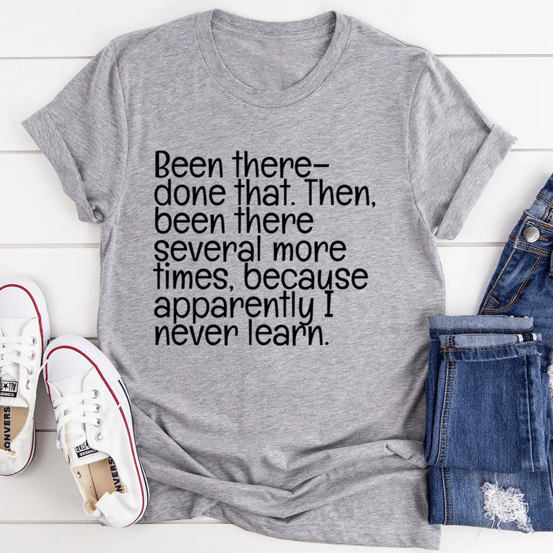 Been There Done That Tee - SJB-DIAMOND ELITES