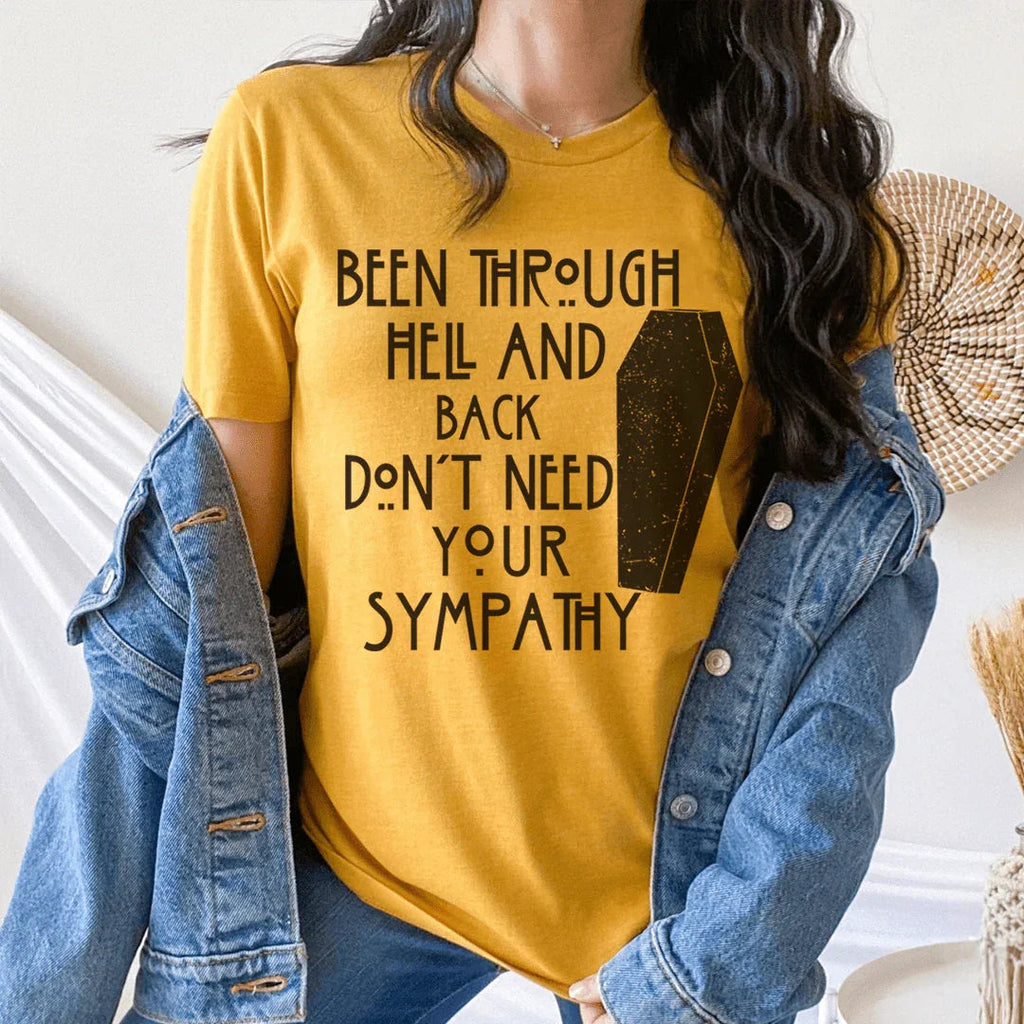 Been Through Hell And Back Tee Peachy Sunday