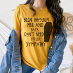Been Through Hell And Back Tee Peachy Sunday