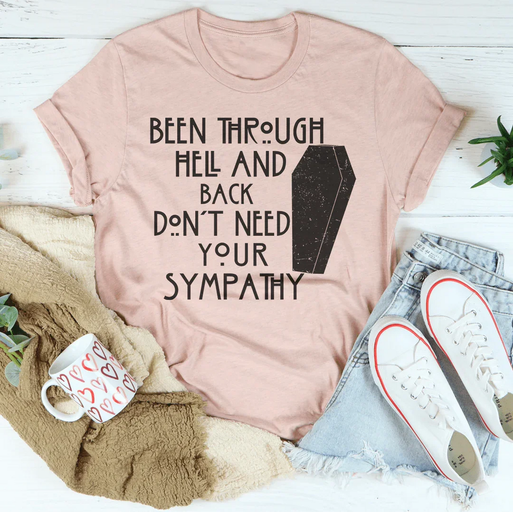 Been Through Hell And Back Tee Peachy Sunday