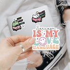 Funny Vinyl Sticker Pack Waterproof Decals For Water Bottle Laptop Journal Luggage Pack BandsCo Straps