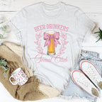 Beer Drinkers Social Club Tee Peachy Sunday