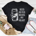 Beer Never Broke My Heart Skull Tee Peachy Sunday
