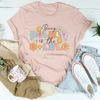 Being Delulu Is The Solulu Tee Peachy Sunday
