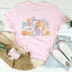 Being Delulu Is The Solulu Tee Peachy Sunday