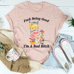 Being Good I’m A Bad Tee Peachy Sunday