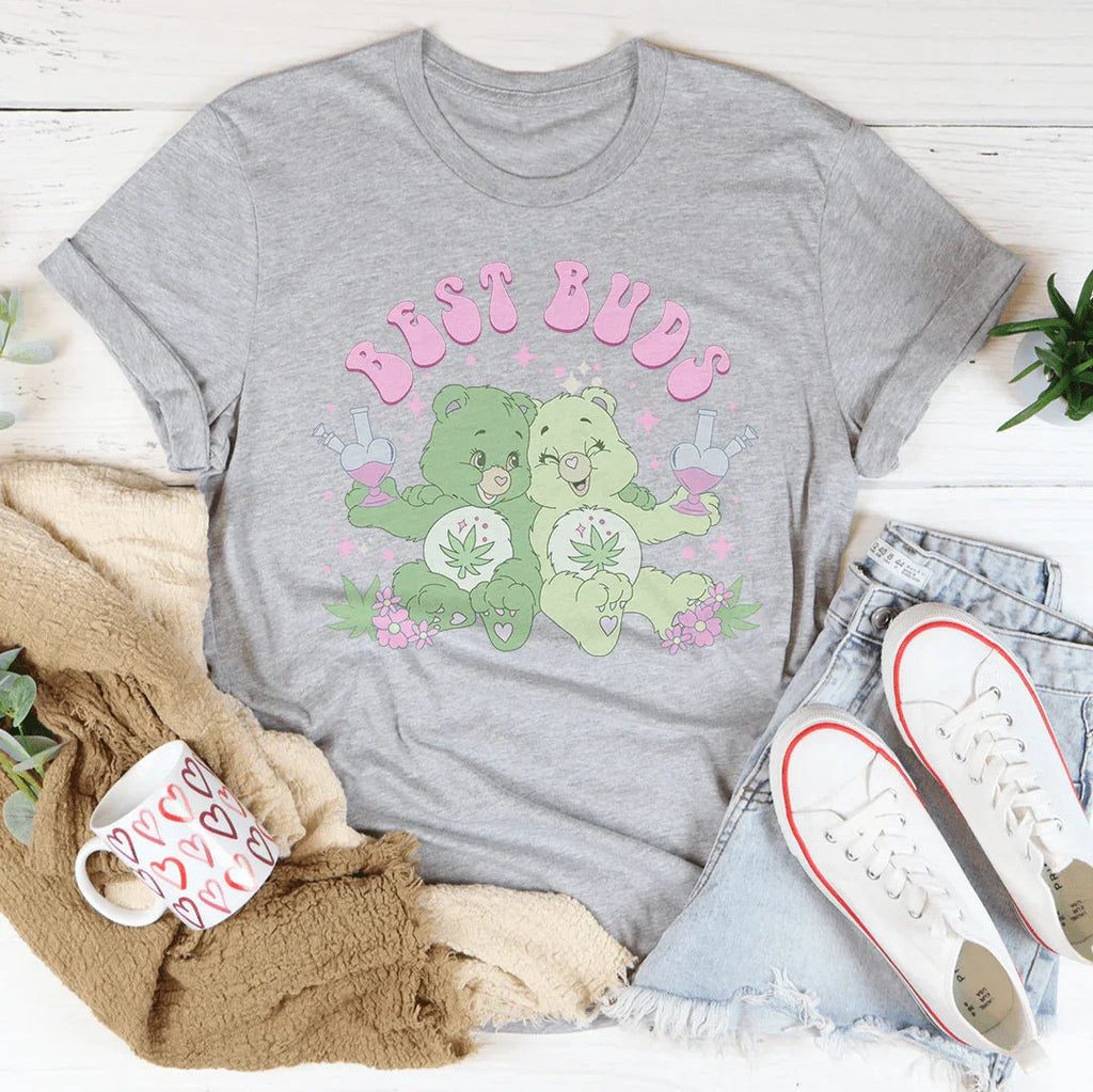 Best Buds Tee Peachy Sunday