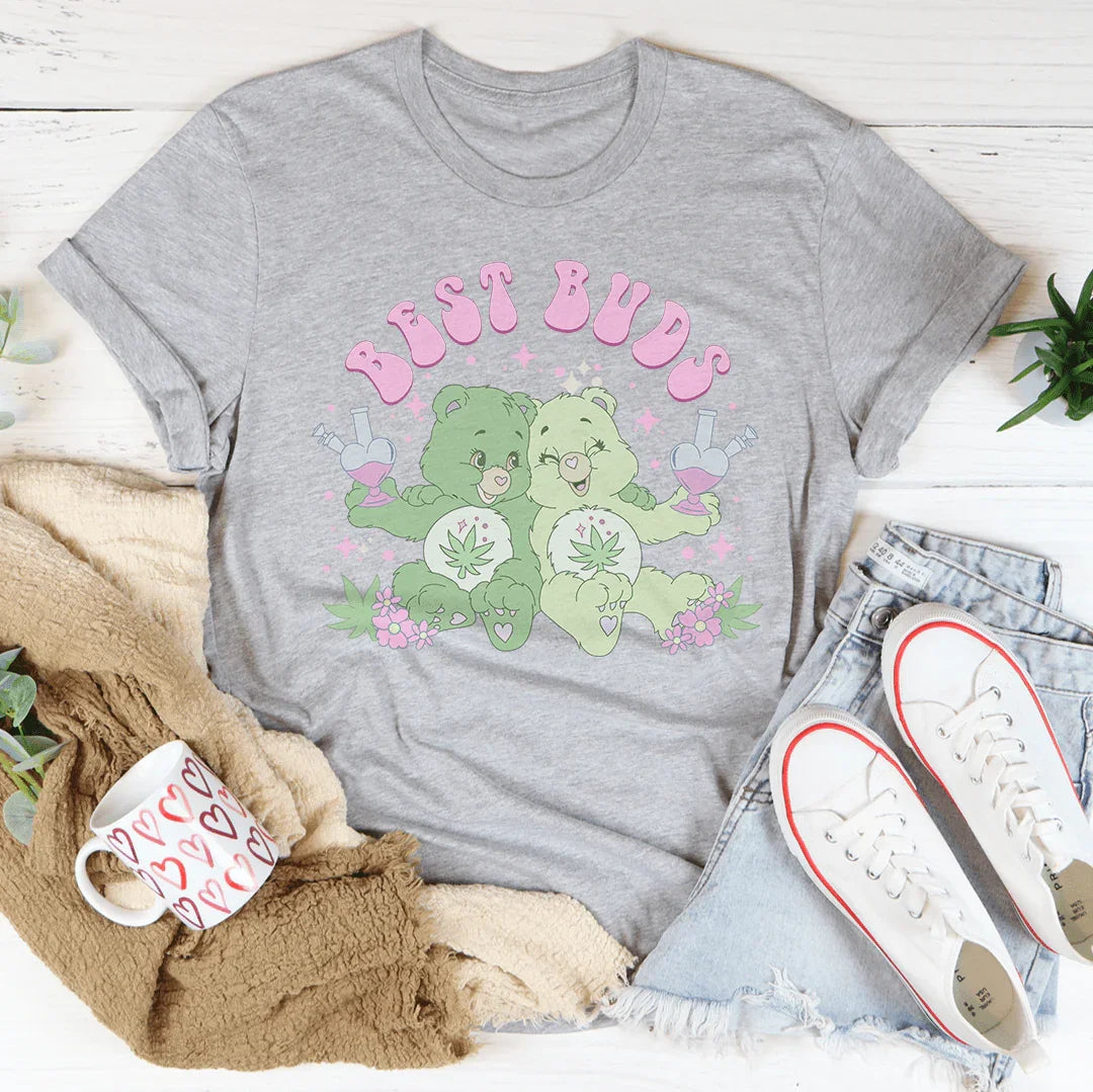 Best Buds Tee Peachy Sunday