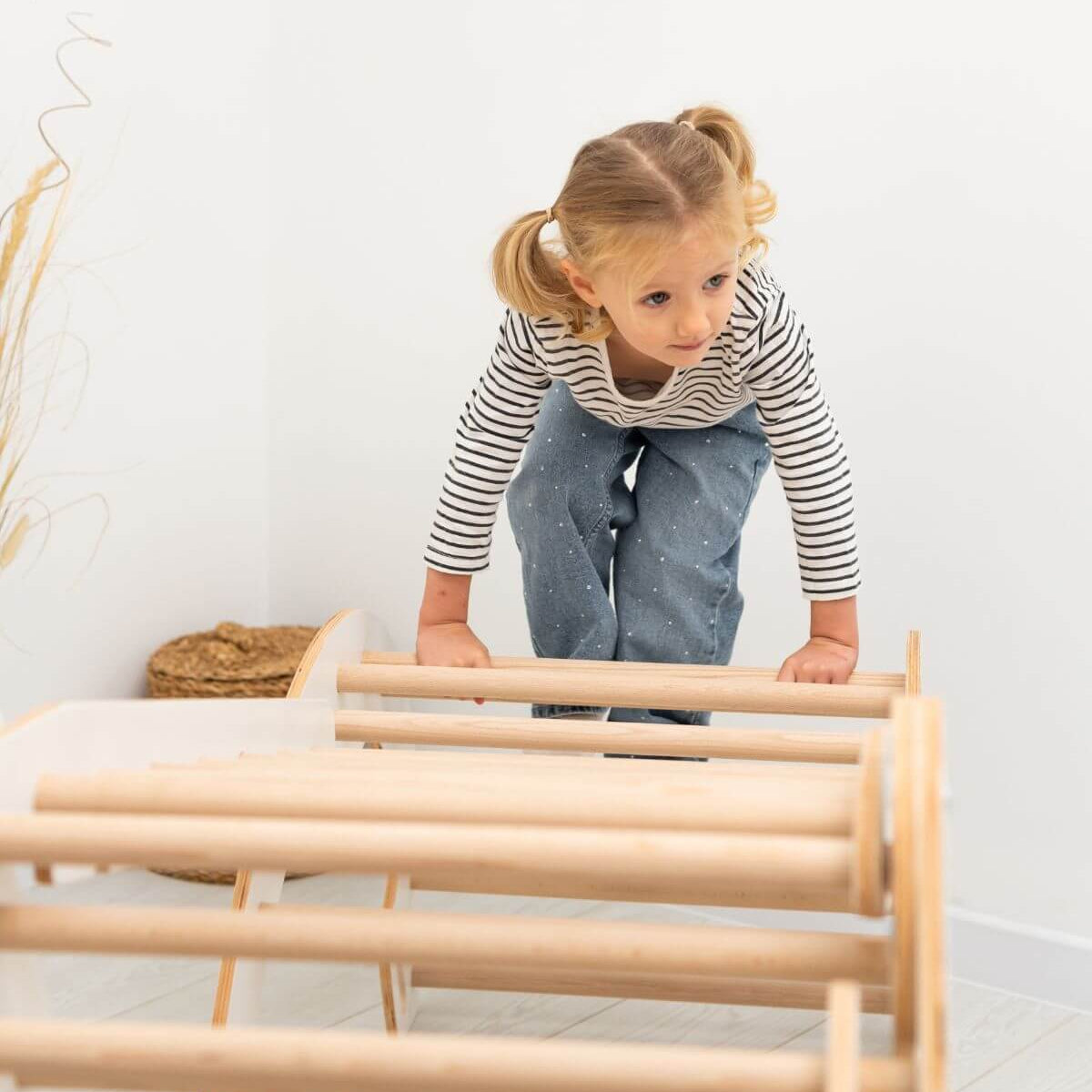 3 in 1 Pikler Triangle Set: Pikler Triangle + Arch + Ladder - SJB-DIAMOND ELITES