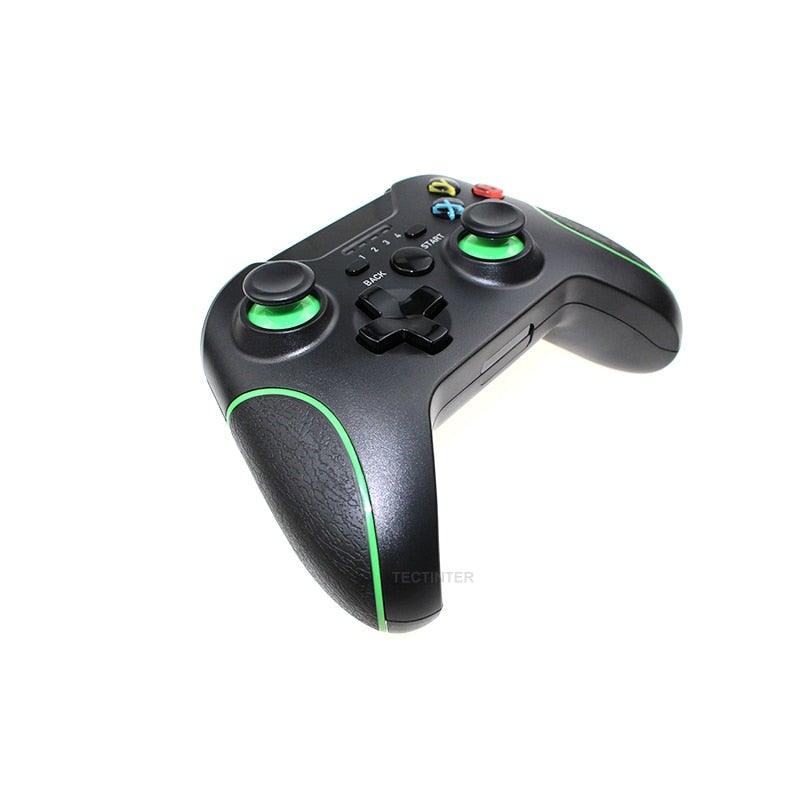 Best Quality Black 2.4G Wireless Joystick Gamepad Controller Compatible With Pc Smartphones Tablets Laptops Monitors Stevvex
