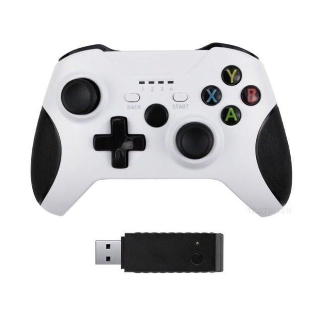 Best Quality Black 2.4G Wireless Joystick Gamepad Controller Compatible With Pc Smartphones Tablets Laptops Monitors Stevvex