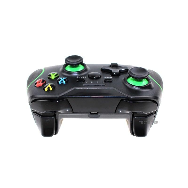 Best Quality Black 2.4G Wireless Joystick Gamepad Controller Compatible With Pc Smartphones Tablets Laptops Monitors Stevvex