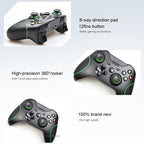 Best Quality Black 2.4G Wireless Joystick Gamepad Controller Compatible With Pc Smartphones Tablets Laptops Monitors Stevvex