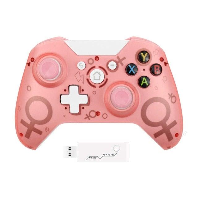 Best Quality Black 2.4G Wireless Joystick Gamepad Controller Compatible With Pc Smartphones Tablets Laptops Monitors Stevvex