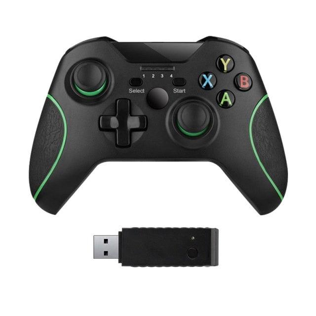 Best Quality Black 2.4G Wireless Joystick Gamepad Controller Compatible With Pc Smartphones Tablets Laptops Monitors Stevvex