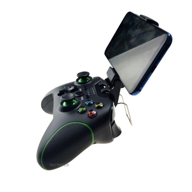 Best Quality Black 2.4G Wireless Joystick Gamepad Controller Compatible With Pc Smartphones Tablets Laptops Monitors Stevvex