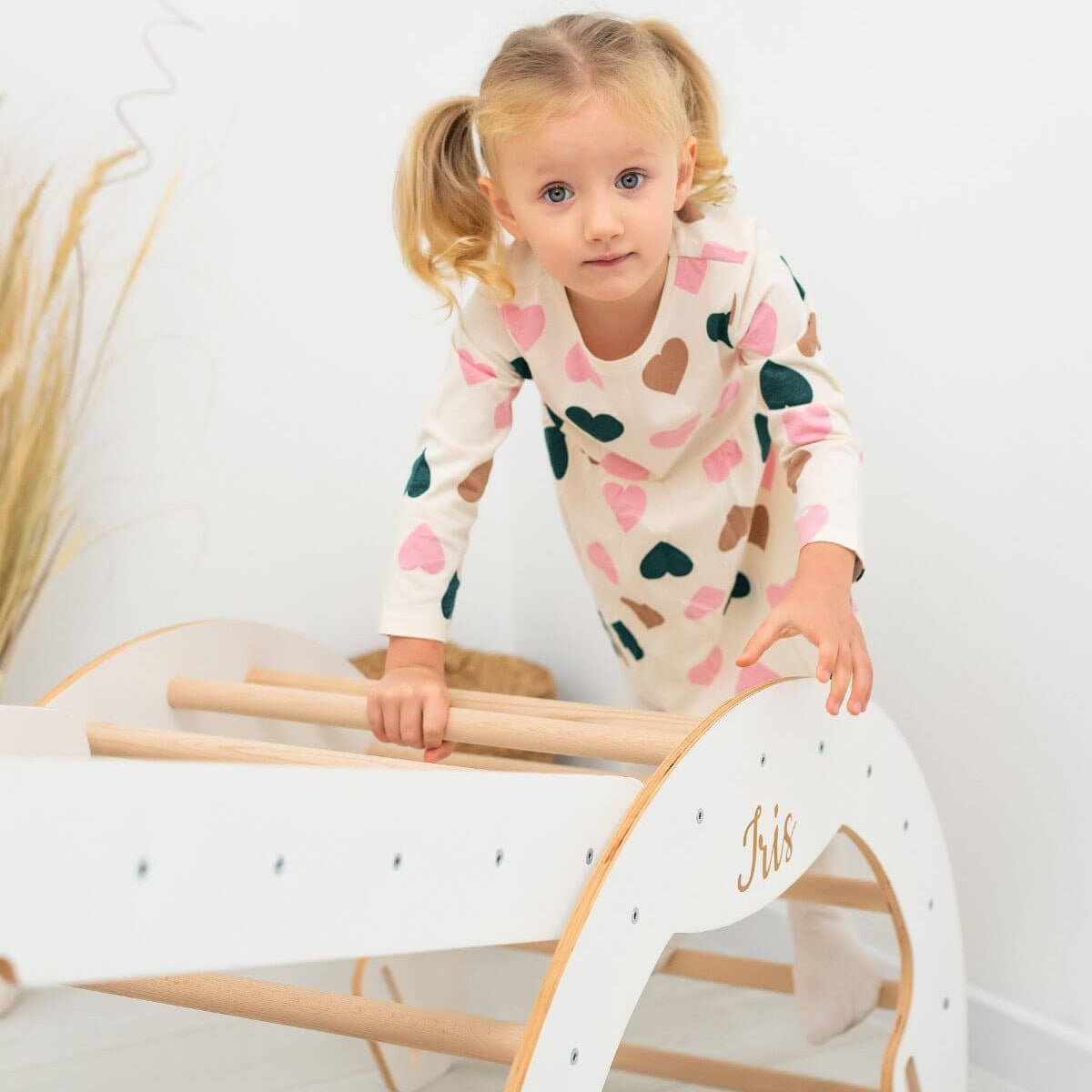 3 in 1 Pikler Triangle Set: Pikler Triangle + Arch + Ladder - SJB-DIAMOND ELITES