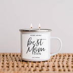 Mothers Day Candle Mug 16oz Reusable Metal Candle Soy Gift BandsCo Straps
