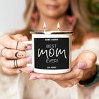 Mothers Day Candle Mug 16oz Reusable Metal Candle Soy Gift BandsCo Straps
