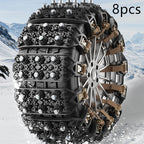 Car Tire Emergency Type Universal Rubber Beef Tendon Snow Nonskid Chain