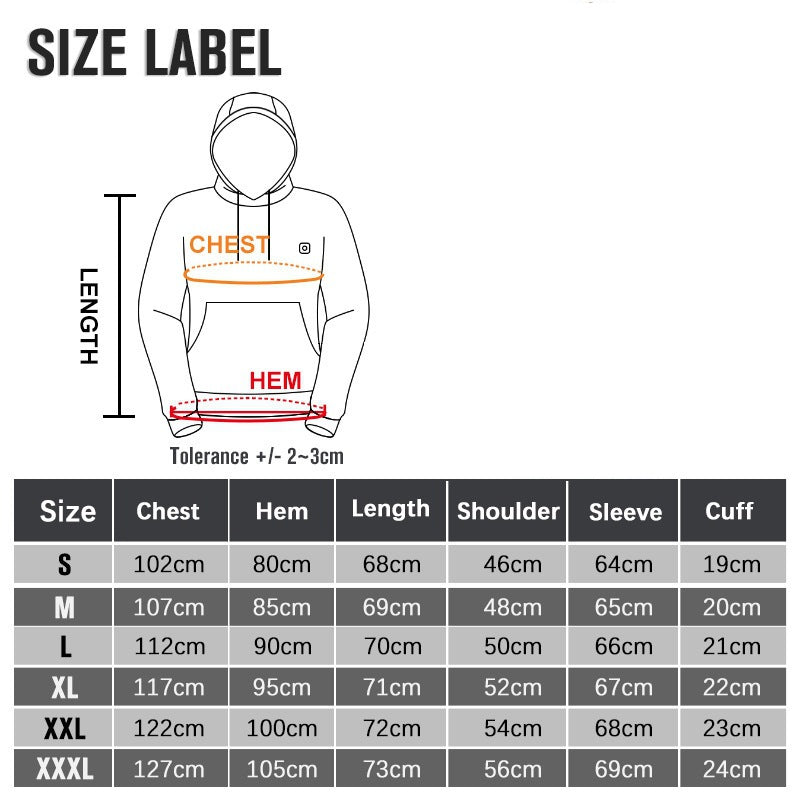 2024 New Outdoor Electric USB Heating Jacket Pi-Mart