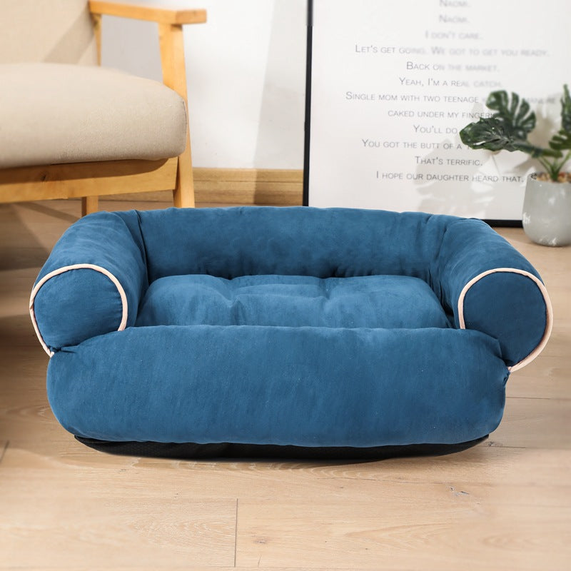 Dog Sofa Bed Sleeping Bag Kennel Cat Puppy Sofa Bed Pet House Winter Warm Beds Cushion Pi-Mart