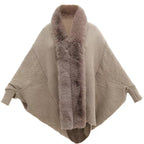 New Fashion Loose Cardigan Shawl Outer Match Cloak Coat Women Pi-Mart