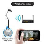 IR E27 Light Bulb Camera 1080P HD Wireless Wifi Smart Home Security Camera - SJB-DIAMOND ELITES