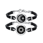Sun-Moon Smart Sensing Couple Bracelet Pi-Mart