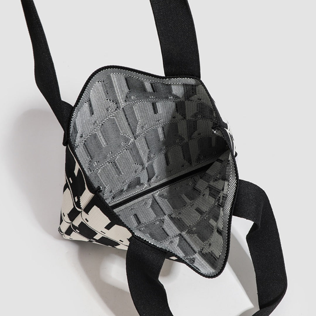 Rabbit tote bag women, autumn and winter simple fashion handbag, versatile commuter shoulder underarm bag
