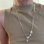Water Drop Crystal Necklace Pi-Mart