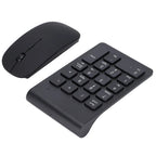 Number Pad Plug and Play 2.4GHz Wireless Technology 1200 DPI Sensitive Durable Number Pad Mouse Combo for Home Office - SJB-DIAMOND ELITES