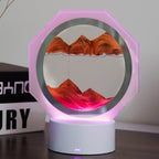 7 Colors USB Sandscape Table Lamp - SJB-DIAMOND ELITES