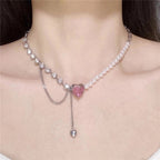 Aesthetic Heart Necklace - SJB-DIAMOND ELITES