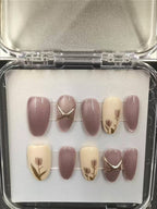 1039- Handmade press on nails fake nails removable