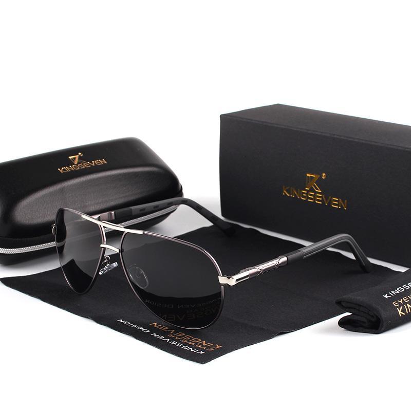Summer Luxury  Aluminum Magnesium Men's  Retro Aviation Popular Sunglasses Polarized Men Mirror Glasses oculos  Eyewear Accessories For Men - SJB-DIAMOND ELITES