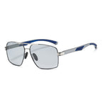 Sunglasses Men's New Trendy Color-changing Polarized Sunglasses Day And Night Dual-use HD Glasses Night Vision Goggles