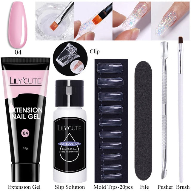 Extension Gel Set - SJB-DIAMOND ELITES