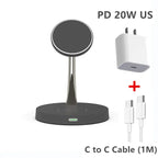 iPhone Magnetic Wireless Charger Station Dock Pi-Mart