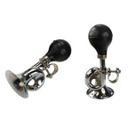 Bicycle Air Horn Safety Bell Ring Handlebar Bicycle Accessories Mountain Road Bike Cycling Loud Bells Alloy Trumpet Honking Bike Horn For Adults Classic Bugle Horn Metal Squeeze Horn For Golf Cart Fits All Bicycle Handle Bar Loud Sounds Stevvex