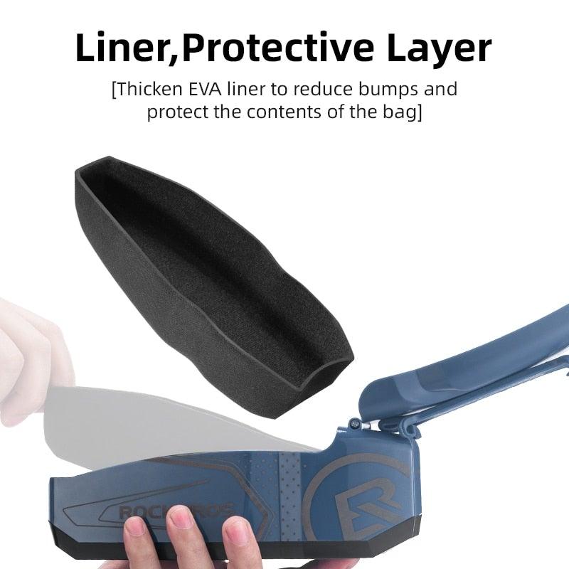 Bicycle Bag Rain cover Bike Phone Holder Bag Waterproof Biycle Basket 4-6.5' Front Phone Bag Moto Bicycle AccessoriesBike Top Tube Bag Bicycle Front Frame Bag Waterproof Bike Pouch Pack Bike Phone Bag Cycling Accessories Pouch For Mountain Road Bike Stevvex