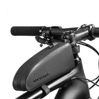 Bicycle Bag Reflective Front Top Frame Tube Bag Ultralight Portable Bike Big Capacity Pocket Cycling Accessories Top Tube Bike Bag Waterproof Bike Front Frame Bike Bag Bicycle Top Tube Bag Cycling Accessories