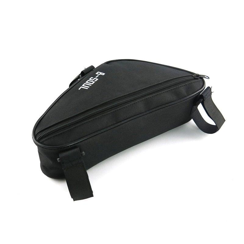 Bicycle Bag Waterproof Bike Triangle Bag Storage Mobile Phone Cycling Bag Bike Tube Pouch Holder Accessories Bike Frame Storage Bag Water Resistant Cycling Handlebar Top Tube Bag Under Seat Pouch Strap-On Adjustable Install Position Stevvex