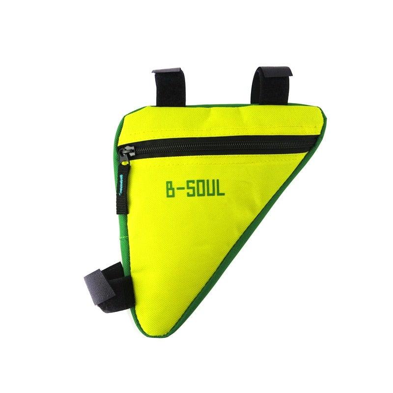 Bicycle Bag Waterproof Bike Triangle Bag Storage Mobile Phone Cycling Bag Bike Tube Pouch Holder Accessories Bike Frame Storage Bag Water Resistant Cycling Handlebar Top Tube Bag Under Seat Pouch Strap-On Adjustable Install Position Stevvex