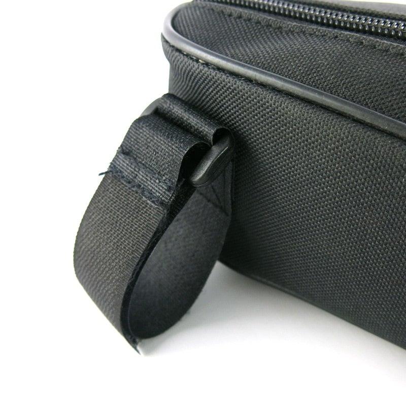 Bicycle Bag Waterproof Bike Triangle Bag Storage Mobile Phone Cycling Bag Bike Tube Pouch Holder Accessories Bike Frame Storage Bag Water Resistant Cycling Handlebar Top Tube Bag Under Seat Pouch Strap-On Adjustable Install Position Stevvex