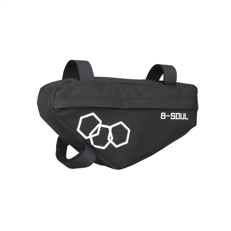 Bicycle Bag Waterproof Bike Triangle Bag Storage Mobile Phone Cycling Bag Bike Tube Pouch Holder Accessories Bike Frame Storage Bag Water Resistant Cycling Handlebar Top Tube Bag Under Seat Pouch Strap-On Adjustable Install Position Stevvex