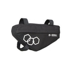 Bicycle Bag Waterproof Bike Triangle Bag Storage Mobile Phone Cycling Bag Bike Tube Pouch Holder Accessories Bike Frame Storage Bag Water Resistant Cycling Handlebar Top Tube Bag Under Seat Pouch Strap-On Adjustable Install Position Stevvex